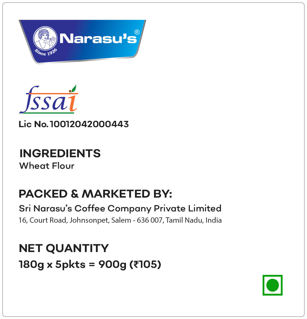 Whole Wheat Vermicelli